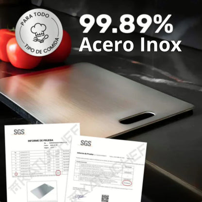 Tabla de Acero Inoxidable Para Cortar